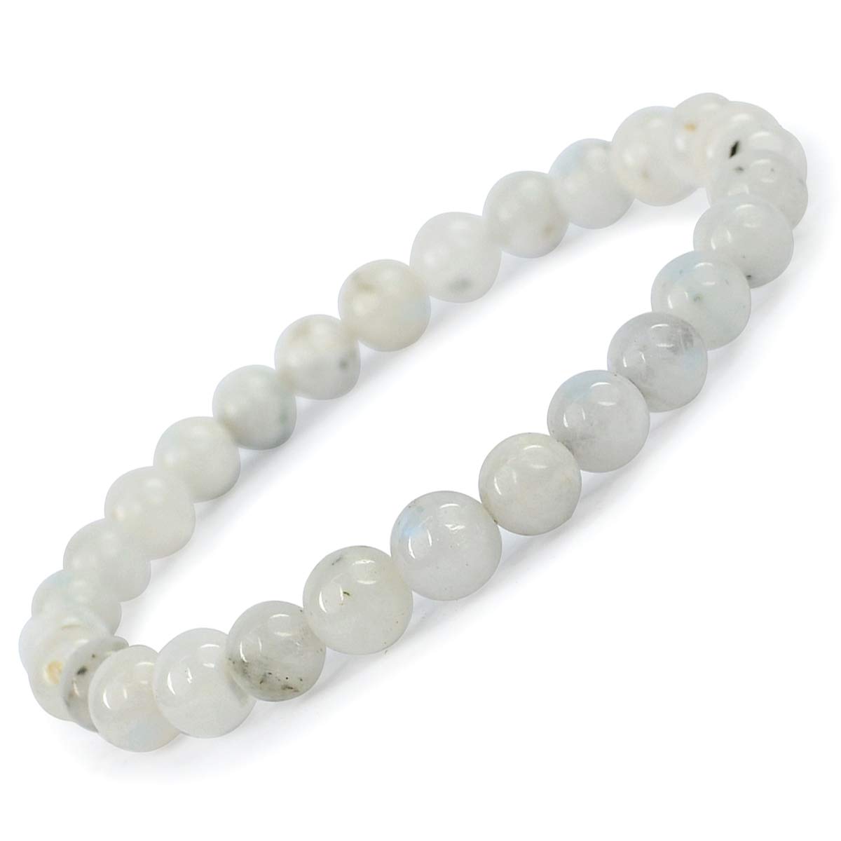 Reiki Crystal Products Natural Aaa Rainbow Moonstone Bracelet 6 Mm Crystal Stone Bracelet Round Shape For Reiki Healing And Crystal Healing Stones For Unisex Adult (Color : Off White) (B07XQ7KDWR) Amazon Price History, Amazon Price Tracker