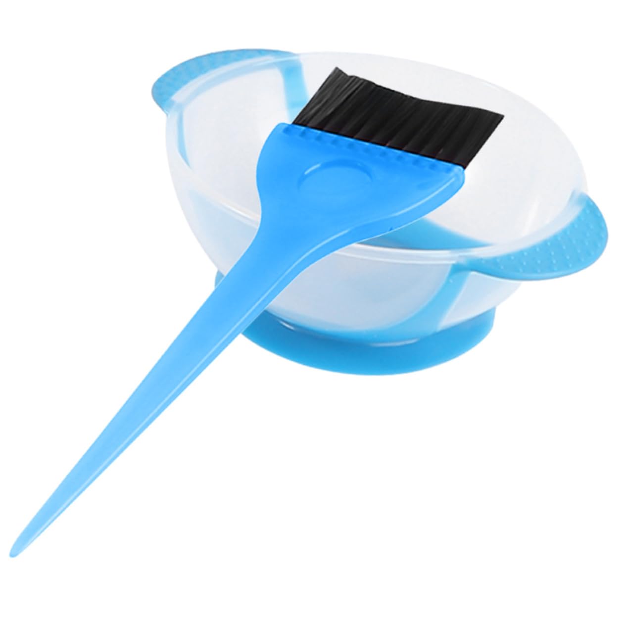Healeved 5juegos Tazón y Brocha Para Teñir Cabello Bol De Mezcla Antideslizante Accesorios Para Coloración y Tratamientos Capilares Fácil De Limpiar y Reutilizar