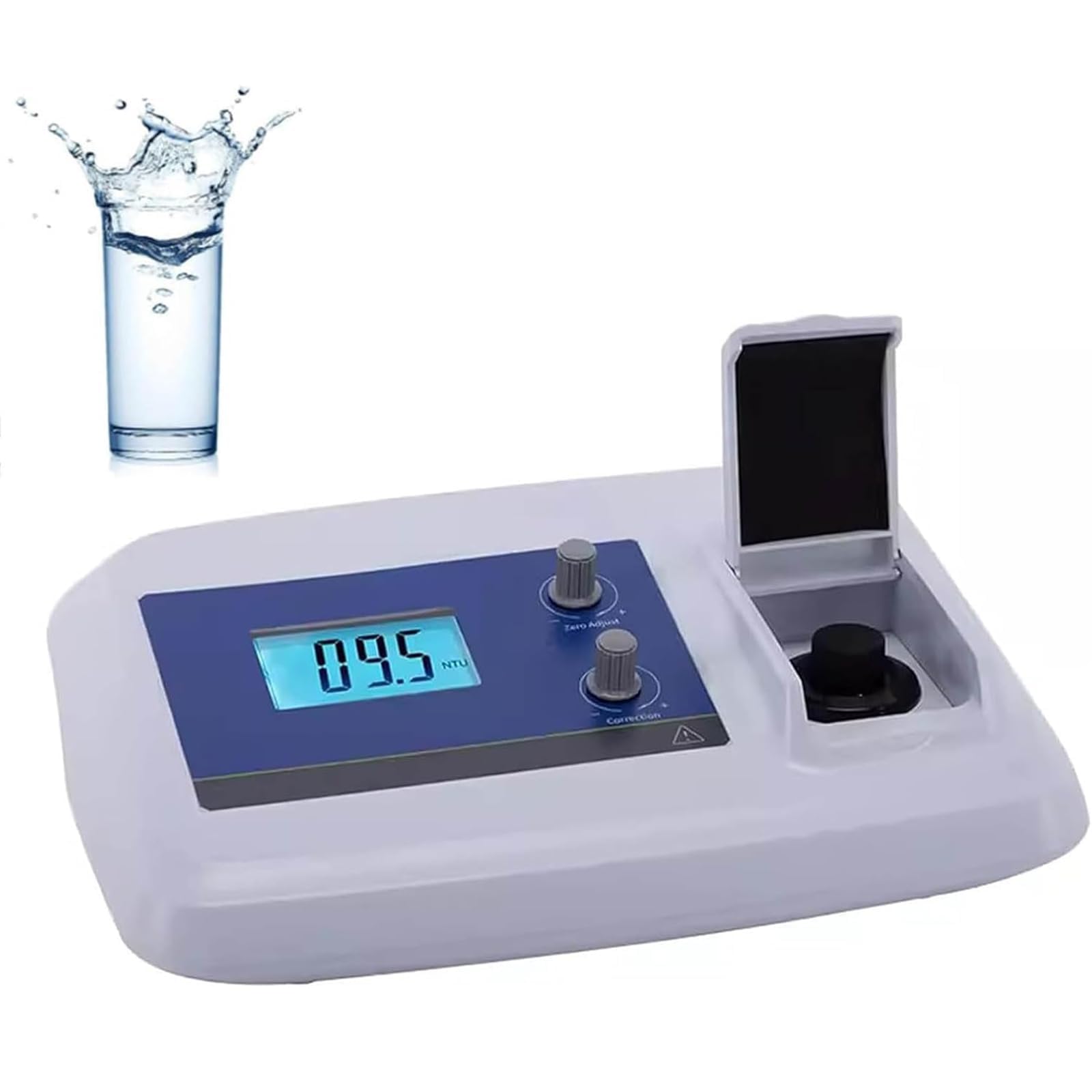 Probador De Turbidez Digital, Medidor De Turbidez De Mesa, Luz Dispersa De 90°, Rango De Medición 0~200 NTU, Repetibilidad ≤0,8%, para Laboratorio, Plantas De Agua Pura, Agua Industrial