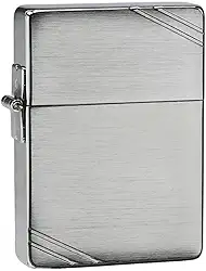Zippo *1935* Windproof Lighter 1935 Replica w/SlashesBrushed Chrome