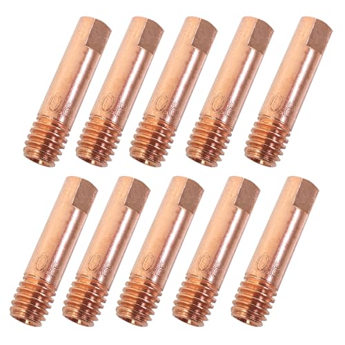 ZFKXGS 10PCS MB15AK Accessoires de Soudage 0,8MM Pièces d'usure Pointe de Contact Buses de Soudage 0.030
