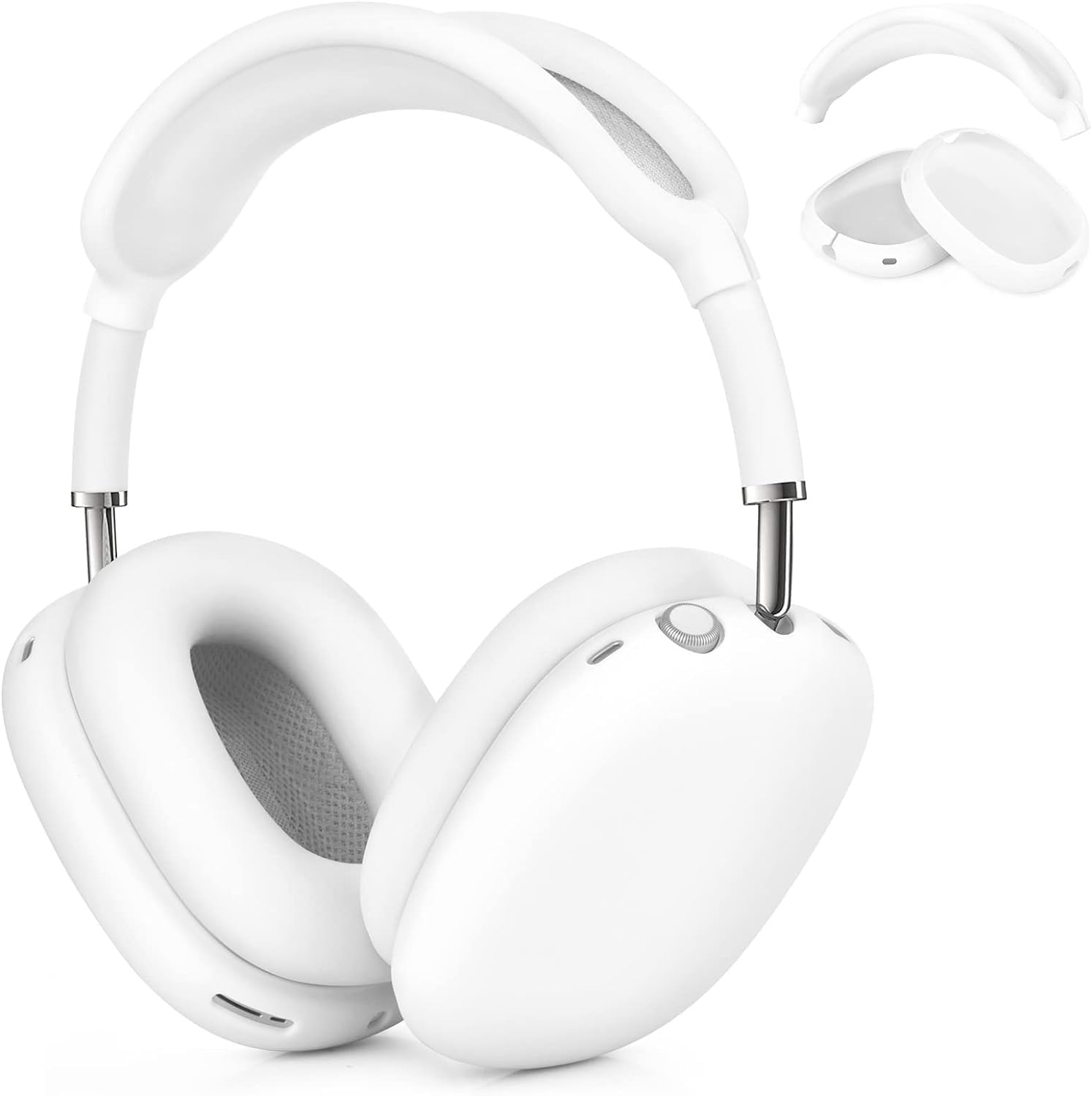 OJOS Case Compatible with Airpods Max Headphones, Silicone Cover  