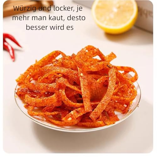BaiLiSnacky Latiao 2 Packs Big Spicy Seasoned Sweet and Chinese Snacks Classic Hot Strips for Office Casual (106 G X 2 Packs)