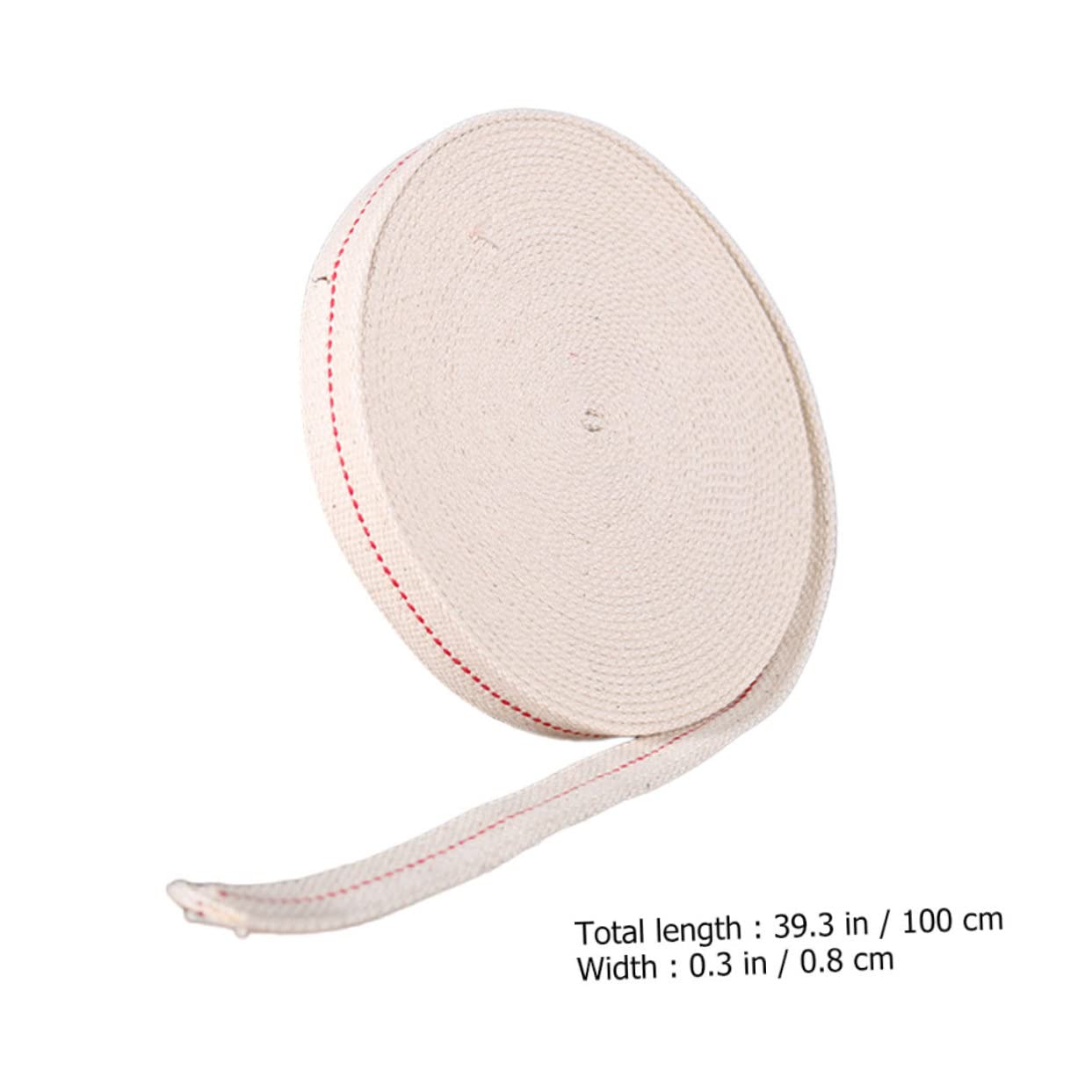 MUSISALY 1roll Replaceable Wick for Oil Lamps Easy to Install for Kerosene and Alcohol Burners for Household and Camping Use