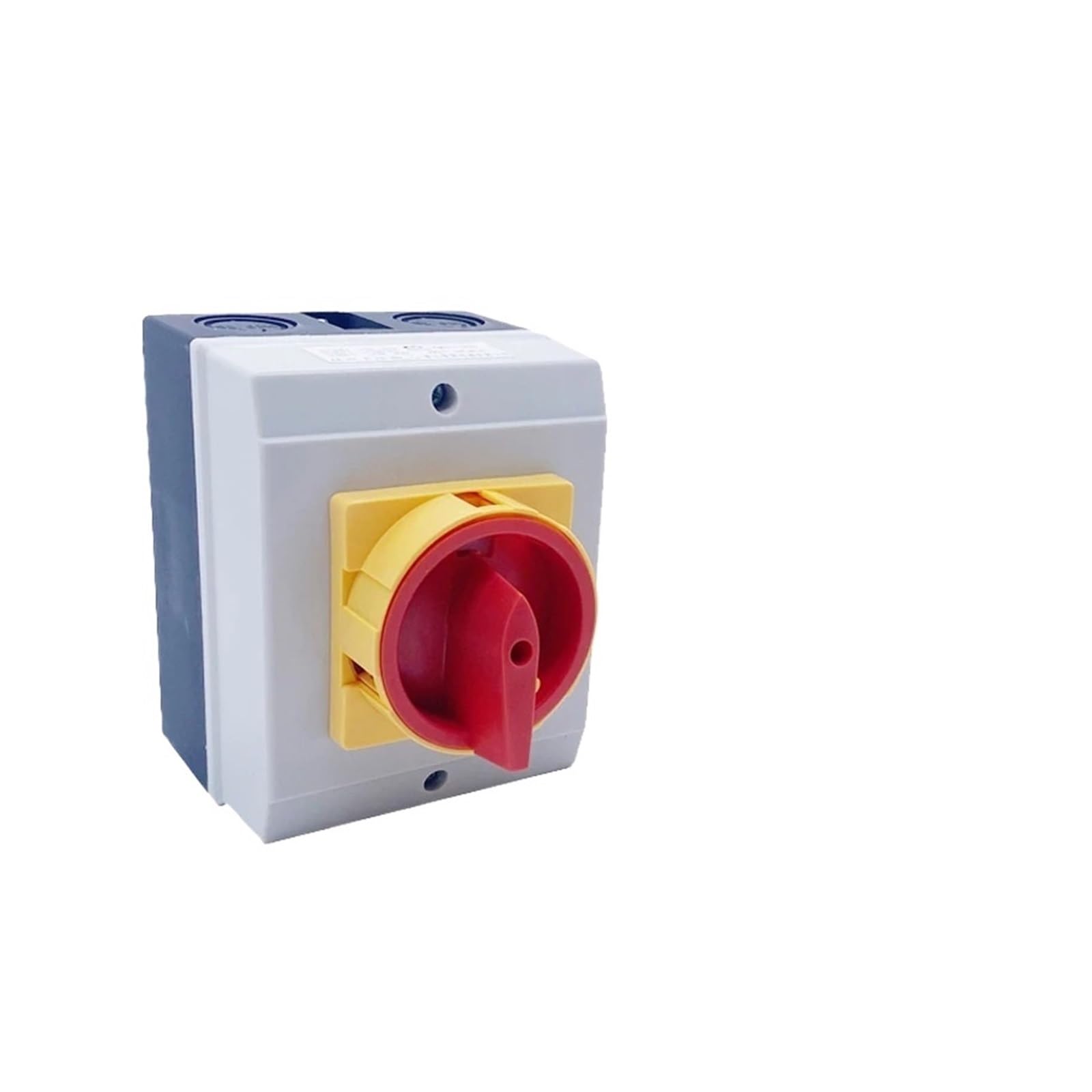JJHQOKYNA 40A Isolator Isolation Switch YMD11-40D Padlock 3/4P with Waterproof Tank Enclosure IP65(3P)
