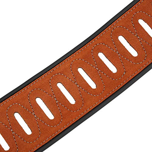 Sangle de guitare en cuir de vachette véritable pour guitare électrique/guitare acoustique/guitare western/basse… - Les Beatles, Paul McCartney, John Lennon, RIngo Starr, George Harrison Sangle de guitare en cuir de vachette véritable pour guitare électrique/guitare acoustique/guitare western/basse… – Image 7