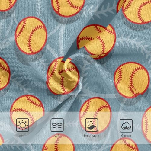 Little Girls' Soft Cotton Underwear Kids Breathable Comfort Baseball Panties Briefs Toddler3