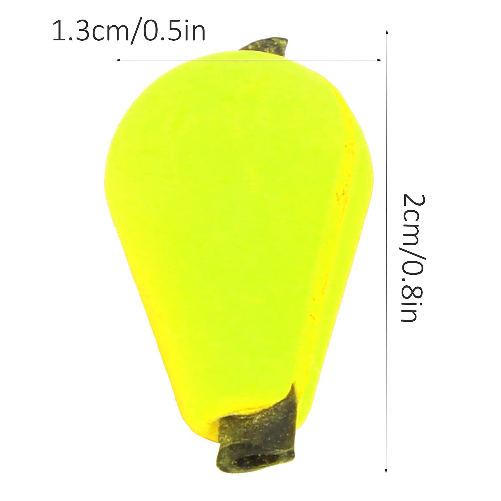 AIPAIDE 6 PCS Fish Des Poissons Flotte De Pêche à La Pêche Waggler Flotte Flasages En Cours De