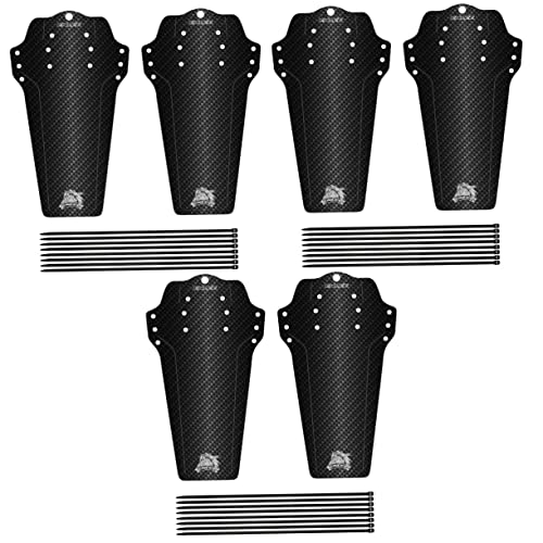 YARNOW 3 Juegos Guardabarros De Bicicleta Cubierta De Tubo De Bicicleta Plataformas Mountain Bike Bicileta Guardabarros Protectores Delanteros De De Cross 2 Piezas * 3