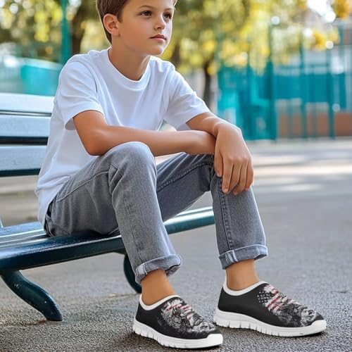 Kids Slip On Sneakers Cool Shoes for Boys Comfortable Gym Tennis Shoes2