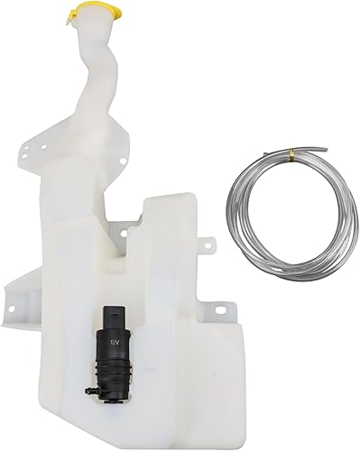 Miniatura 1035 de TRQ Depósito de limpiaparabrisas compatible con Chevrolet Cruze GM1288255 2016-2019