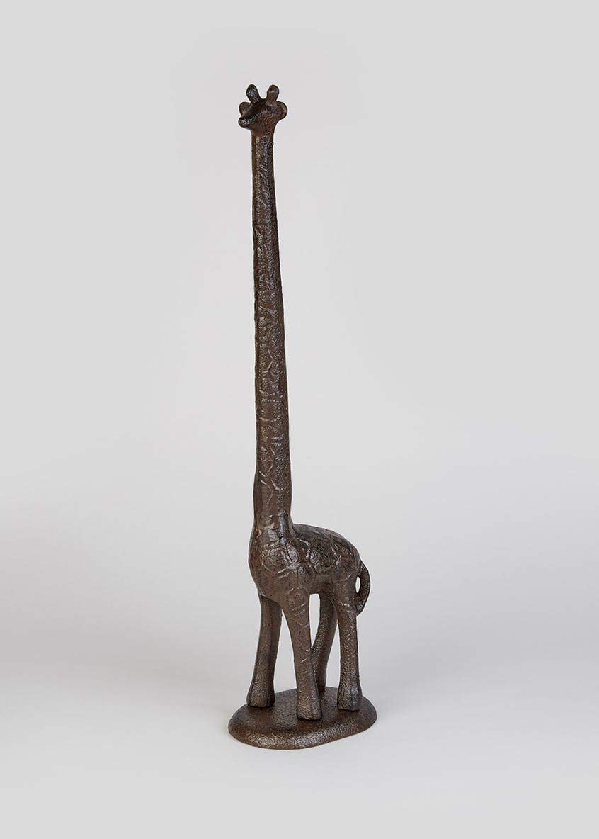 Eemkay New Rustic African Giraffe Toilet Roll Holder