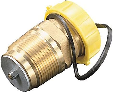 Cavagna 66.1232 1-1/4" Bulk Propane Tank Double Check Filler Valve