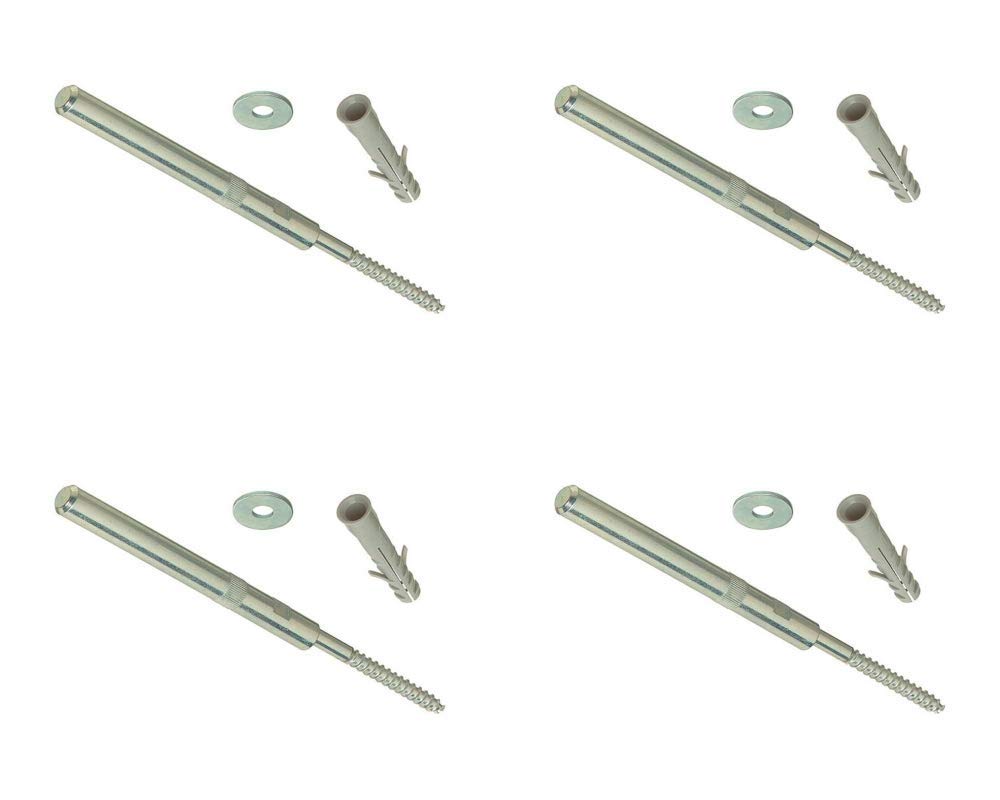 Gas N Pow3r Concealed Shelf Supports Brackets 120mm Floating Hidden Masonary Fix HEAVY DUTY BULK TRADE PRICE MASSIVE SAVINGS CANNOT BE BEATEN ON PRICE QUAD PACK x4