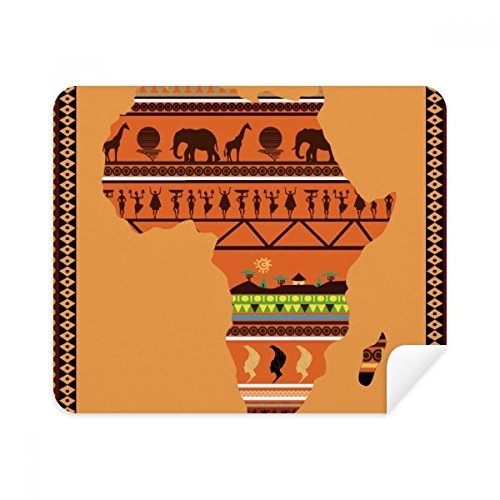 Chiffon de Nettoyage Écran Afrique pour Supprimer Traces et Poussière
