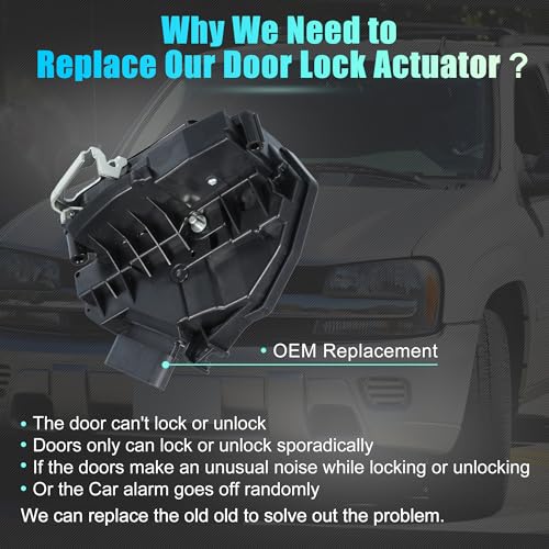 Image of uxcell Rear Right Side Power Door Lock Actuator Motor for Ford C-Max 2013-2018 for Ford Escape 2013-2019 No.CP9Z5426412A