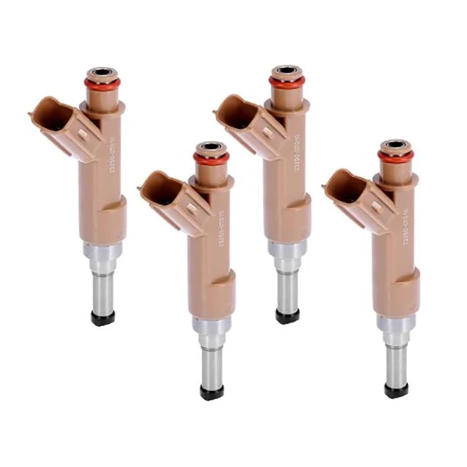 Hutianbrt One Color 4Pcs/Lot 23250-0T010 23209-39195 Fuel Injectors Nozzle Compatible For Toyota Corolla Matrix Compatible For Scion Xd 1.8L 2.4L 23250-0T020