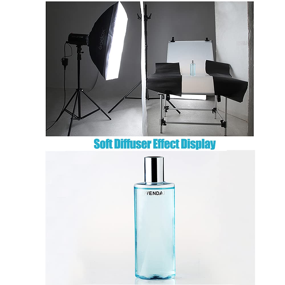 RENIAN Tissu diffuseur de photographie 3 x 1,5 m en nylon pour éclairage boîte à lumière, tentes, panneau