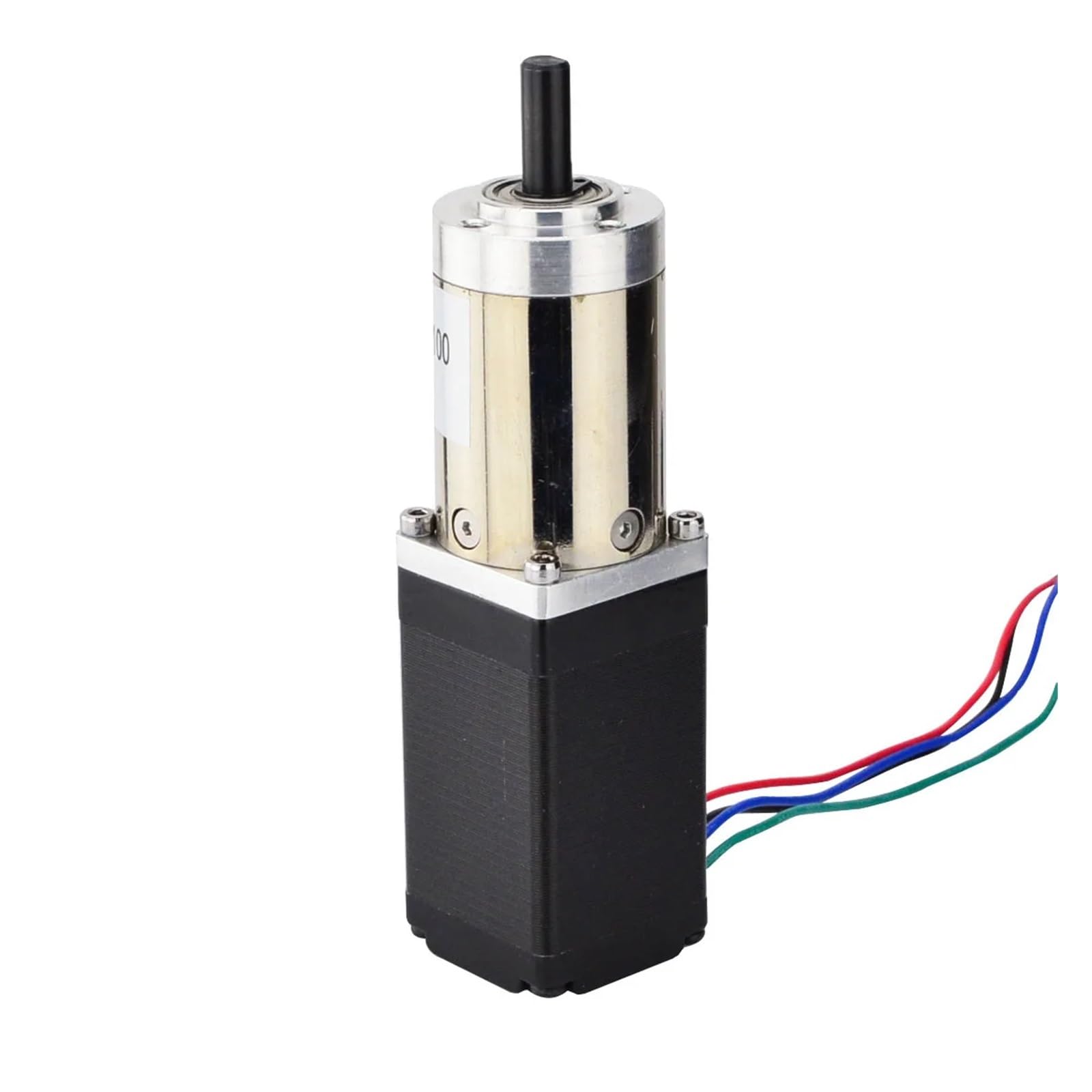 Motor paso a paso con engranaje planetario Nema 11 bipolar 100:1 L=51mm 0.67A para CNC