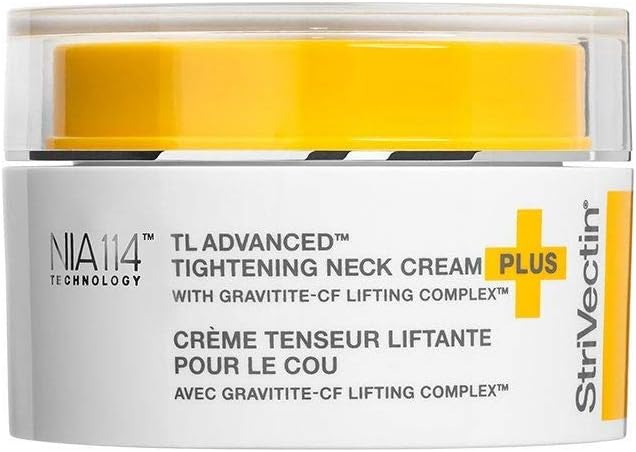 StriVectin Tighten & Lift Advanced Neck Cream PLUS with Alpha-3 Peptides™ for Neck & Décolleté, Smoothing Look of Wrinkles & Fine Lines, Improves Crepey Skin & Vertical Lines, for Soft Smooth Skin