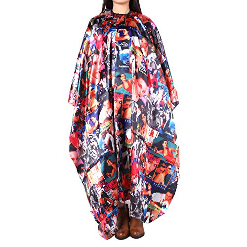 Docooler Professional Hair Styling Cape Haircuting Nylon Gown Hair Salon Equipment (Type 5)