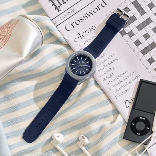 Image of Sonata Poze 9 with Quartz Analog with Silicon Strap Watch for Men