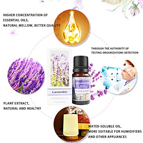 Splenssy Rose Lemon lavendel sandelhout etherische olie voor aromatherapie spa massage - Image 4