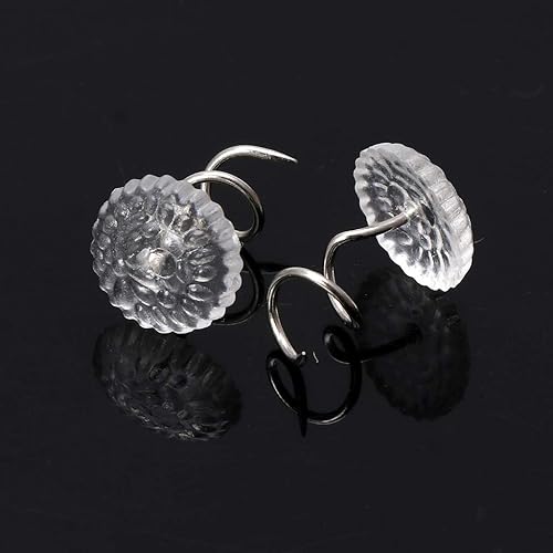 Miniatura 4 de Accesorios de hardware, 50 piezas para tapicería, tornillo, clavos, sofá, alfileres giratorios, surtido de tachuelas decorativas para muebles para