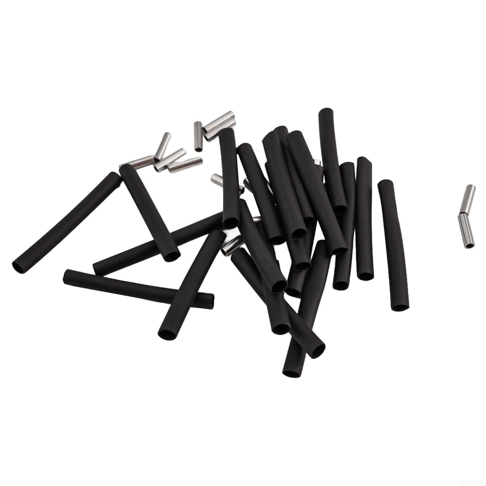 Câble chauffant en fibre de carbone 12 K pour chauffage au sol, 33 Ω/m, isolation en silicone jusqu'à 200 °C, rayonnement thermique infrarouge, bobine de fil chauffant électrique, 100 m avec manchons