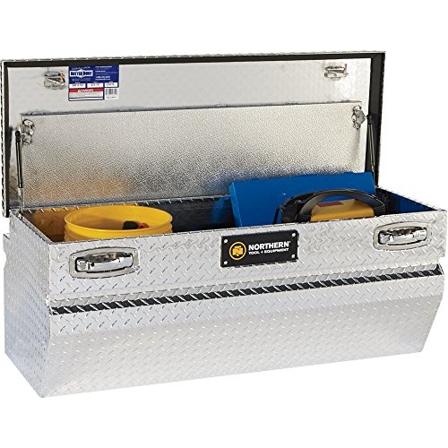 Northern Tool Chest Truck Tool Box - Aluminum, Diamond Plate, Pull Handle Latches, 47.75In. X 15.75In. X 20In. X 18In, Model# 36012752 #TOP4