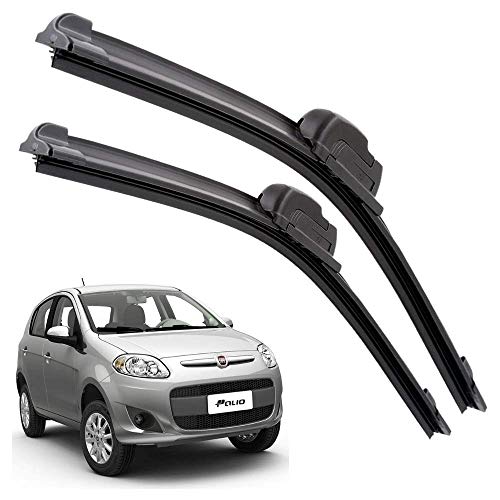 Image of Euro Care Windshield Car Wiper Blades Compatibility With Fiat Palio - Set of 2Pc (D-24,P-16)