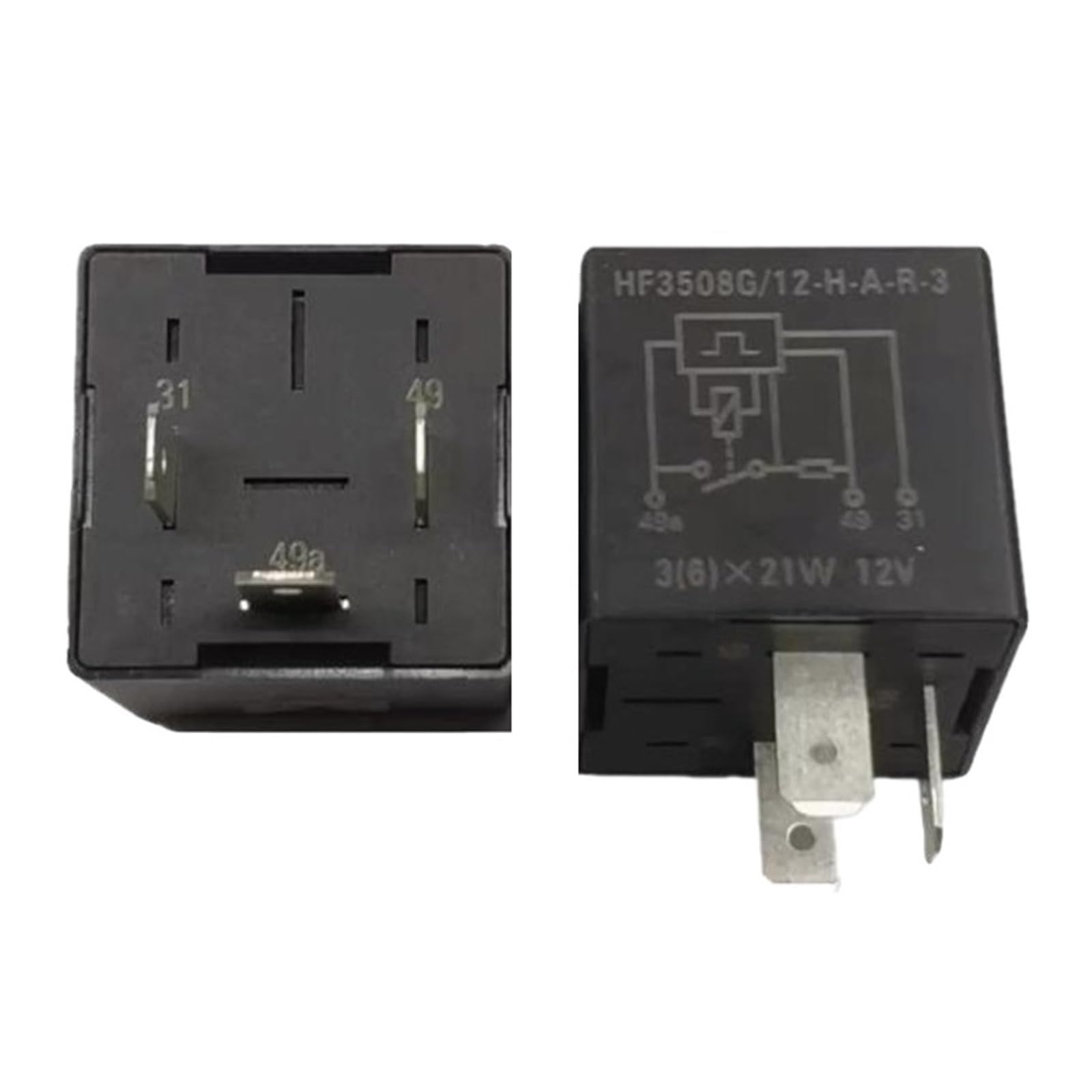 HF3508G 12H-AR3-12V DCV12 relais électromécanique miniature 3 broches, lot de 5