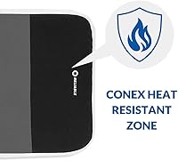 Vista 4 de Reliable Tabla de planchar para el hogar de 220 IB, hecha en Italia, tabla de planchar portátil con almohadilla de espuma viscoelástica de espuma