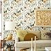 Livebor Vintage Floral Peel and Stick Wallpaper Floral Contact Paper 16.9
