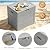 Nnovaroom 35 Gallon Outdoor Deck Box with Lid, Waterproof Lockable Resin Storage Container for Patio Cushions, Pool Toys, Garden Tools, and Porch Packages Delivery, Grey