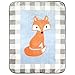 Luvable Friends Unisex Baby High Pile Plush Blanket, Fox, One Size
