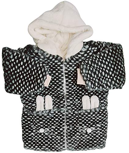 Image of MUKHAKSH (Pack of 1 Kids Warm Woolen for heavy Winter Maroon Zipper Hoodies Jacket