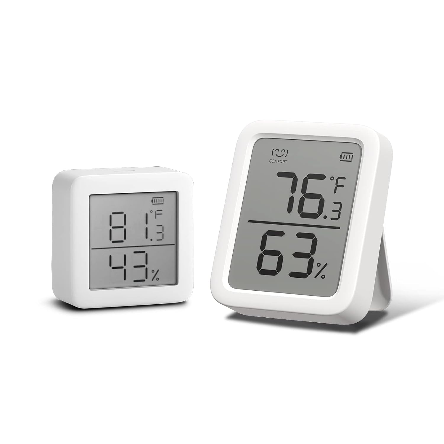 SwitchBot Hygrometer Thermometer & SwitchBot Hygrometer Thermometer Plus