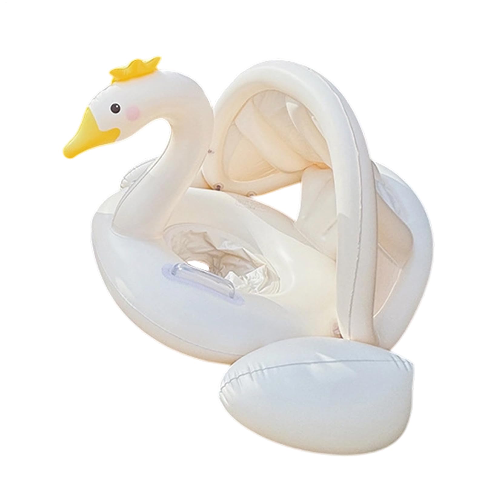 Flotteur piscine pliable anti-crevaison avec anneau gonflable de sécurité