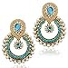Firozi earrings bridal jewellery sets earrings Indian jewellery B332T Blue