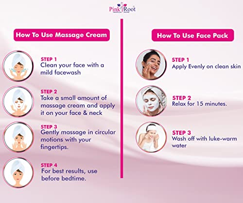 Image of Pink Root Diamond Cream 500gm with Fruit Mask 500gm