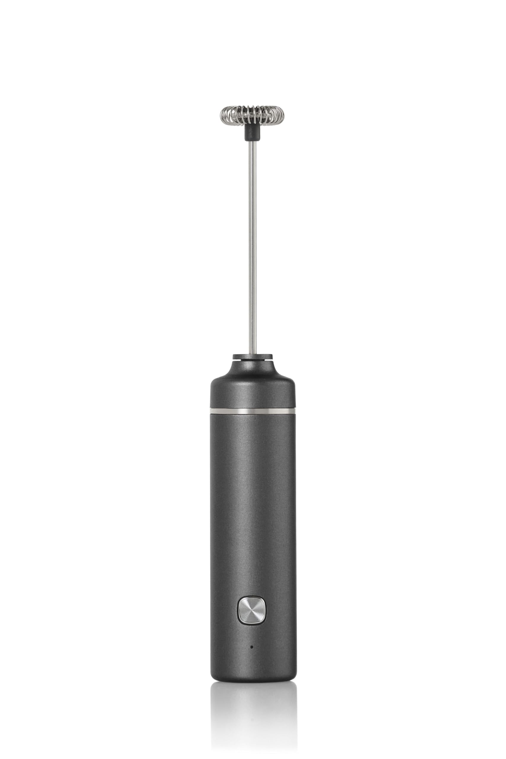 AdHoc Milk/Sauce Frother - Stainless Steel - Plastic - Size 3 - Dark Grey