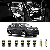AWALITED 10pcs CRV Interior LED Lights Kit Super Bright LED Map Dome Light Bulbs for Honda CR-V 2013 2014 2015 2016 2017 2018 2019 2020 2021 all models