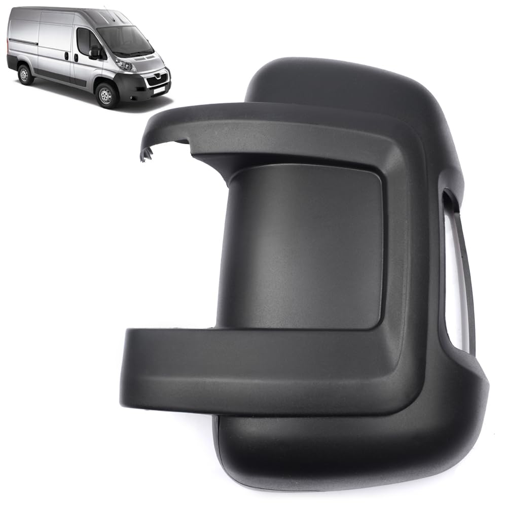 ROBUST Door Wing Mirror Cover Left Passenger Side N/S Short Arm for Fiat Ducato Peugeot Boxer Citroen Relay 8156.78 815678 2006 Onwards
