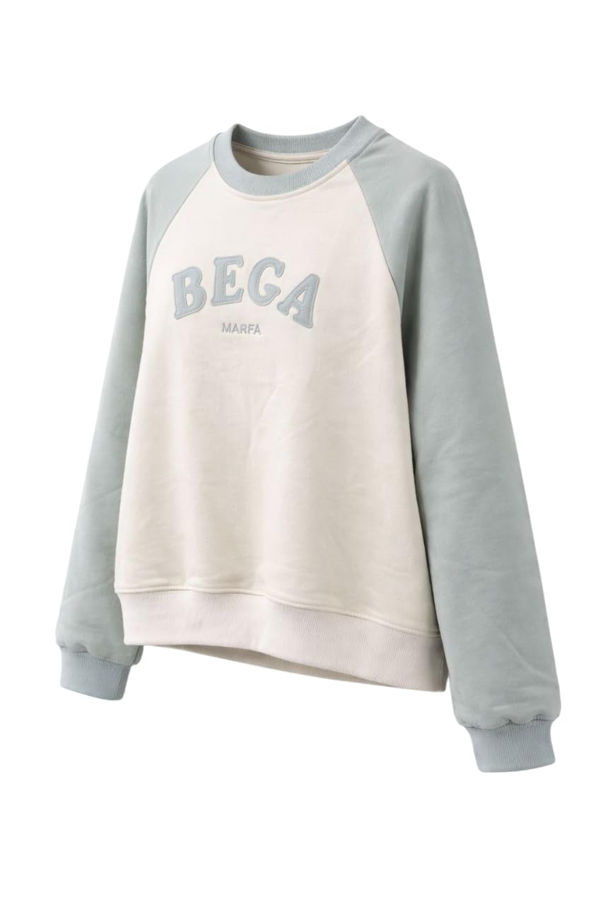 Buy Isha Women's Color Block Wool Blend Sweatshirt with Printed
