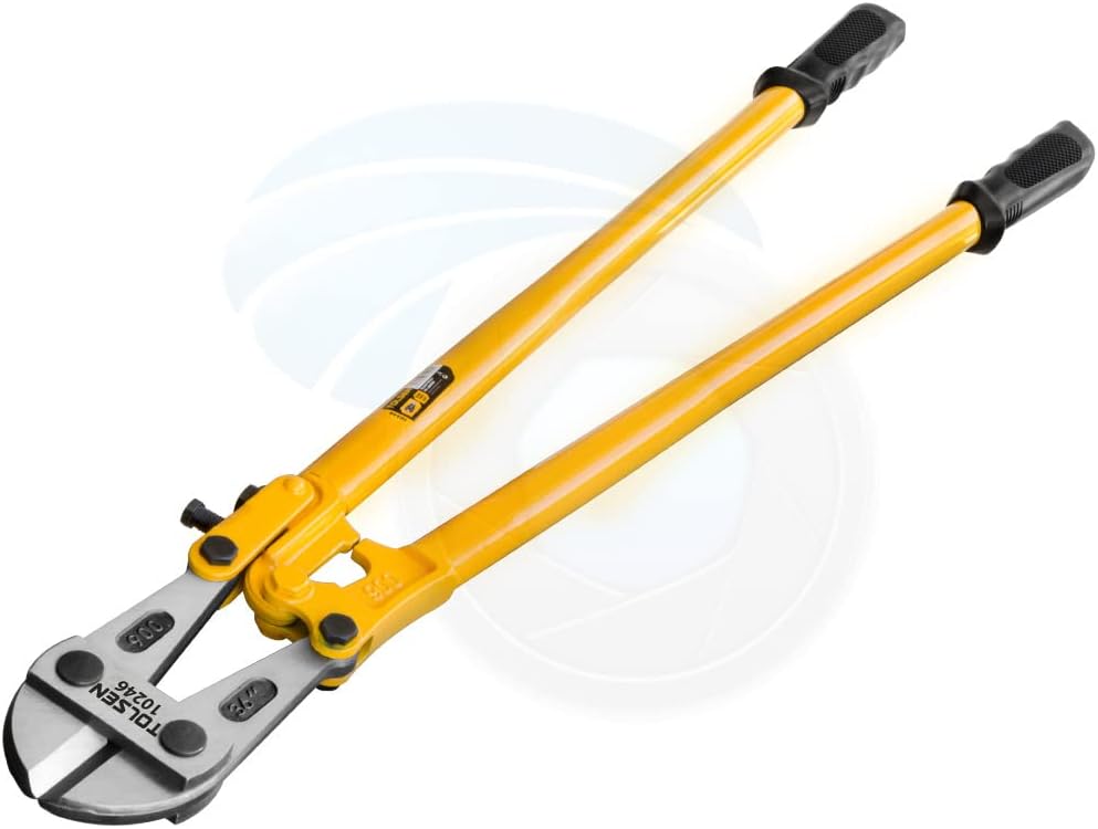 TOLSEN Bolt Cutters Heavy Duty, Bolt Cutter for Padlocks, Lock Cutter Heavy Duty Chain, Rods, Rivets, Locks and Wire Cutter - Ergonomic Non-Slip Handle Bolt Cutter (36")