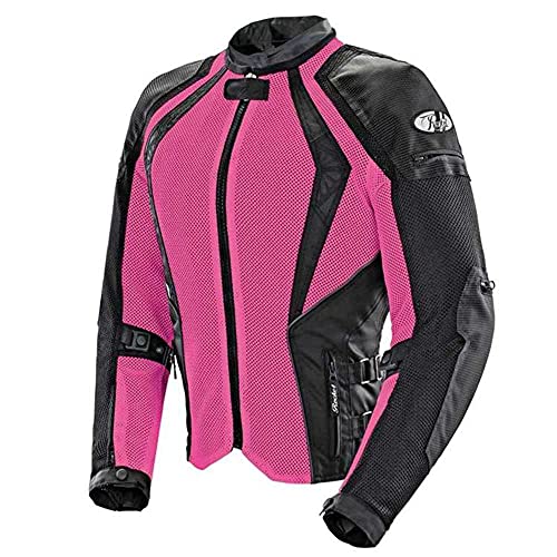 Joe Rocket Cleo Elite Women's Mesh Street Motorcycle Jacket - Pink/Medium