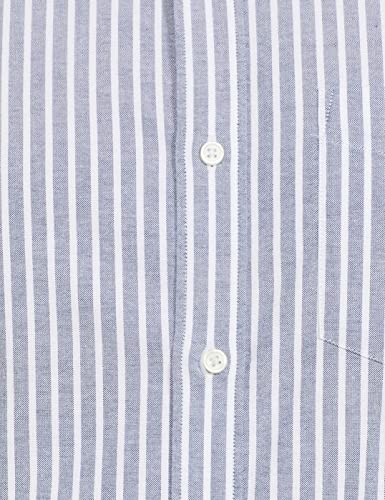 Image of Marks & Spencer Mens Casual Shirt T25 /3228K /NAVY Mix /XS /