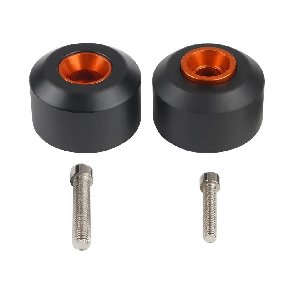 SKINII 4 Pezzi Forcella Anteriore E Posteriore Moto Ruota Paratelaio per 125 per 390 per 200 per Duke Collisione Baseball in Gomma Collisione Protezione Protezione Paraurti Copertura