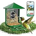 Bird Feeder with Camera 2.5K HD, Bird Feeder with Camera Solar Powered, Free AI Identify Auto Video
